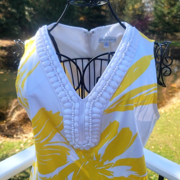 DRESS, Sandra Darren, EUC, size 12 - Picture 5 of 10